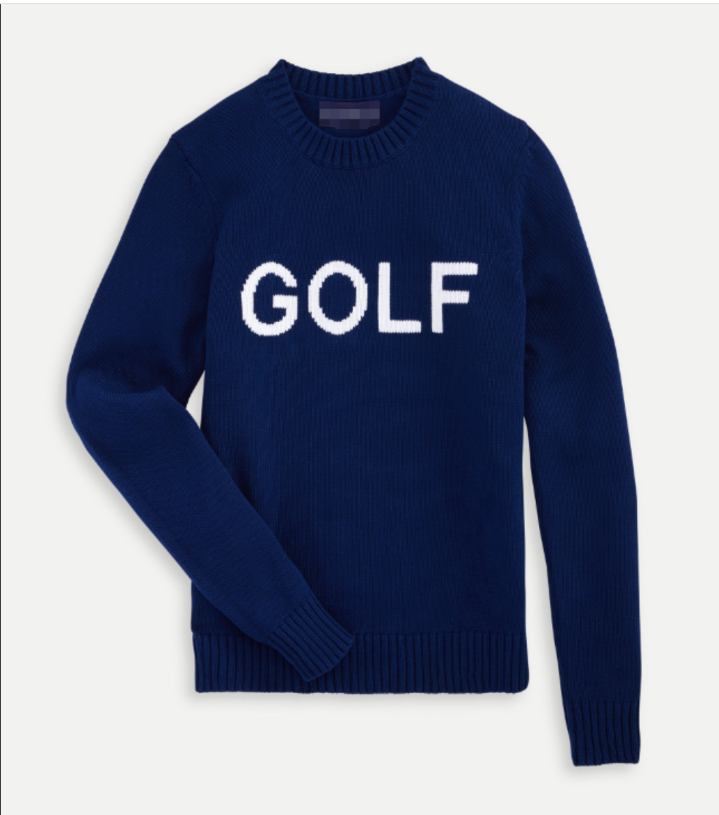 Women's Vintage Knit Golf Pullover Sweater
