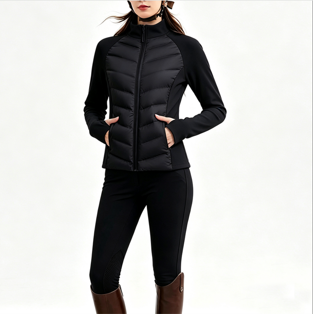 Premium Women's Equestrian Quilted Puffer Jacket