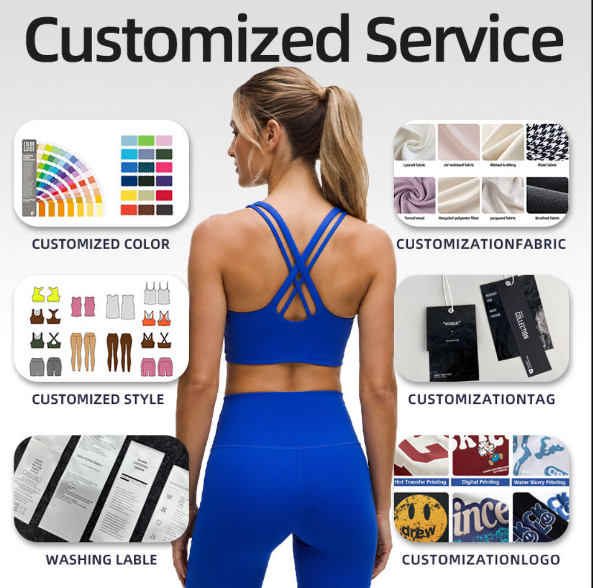 Women's Sculpted Cropped Yoga Sports Bra